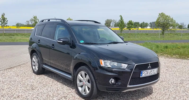 mitsubishi wielkopolskie Mitsubishi Outlander cena 34900 przebieg: 181272, rok produkcji 2011 z Witkowo